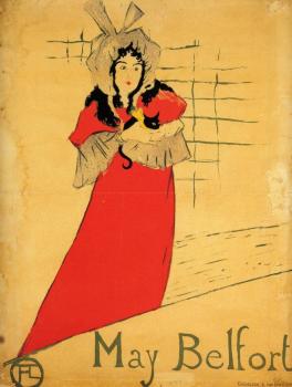 Henri De Toulouse-Lautrec : May Belfort